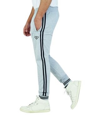 HOSIERY BOTTOM RIB TRACKPANT 2 STRIPES