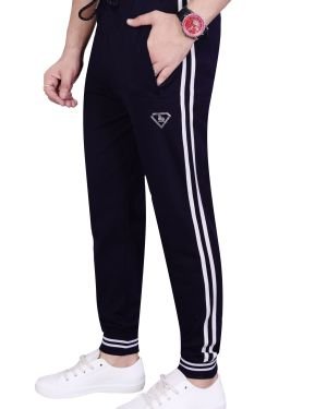 HOSIERY BOTTOM RIB TRACKPANT 2 STRIPES