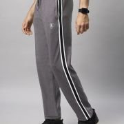 HOSIERY DOUBLE STRIPES TRACKPANT