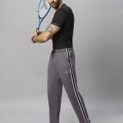 HOSIERY DOUBLE STRIPES TRACKPANT