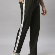 HOSIERY DOUBLE STRIPES TRACKPANT
