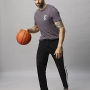 HOSIERY DOUBLE STRIPES TRACKPANT
