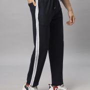 HOSIERY DOUBLE STRIPES TRACKPANT