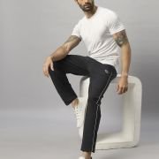 HOSIERY CORD PIPING TRACKPANT
