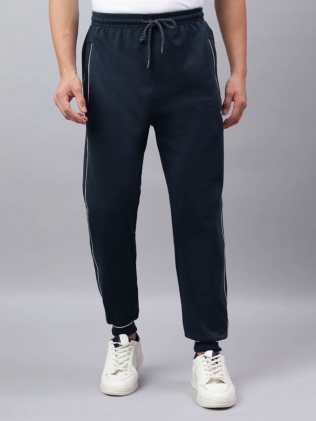 HOSIERY BOTTOM RIB TRACKPANT CORD PIPING