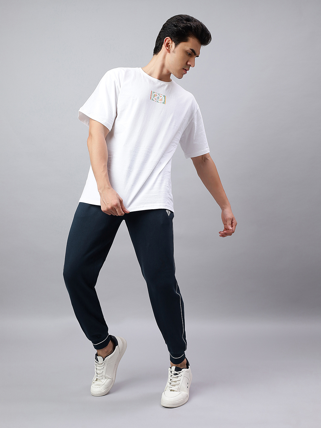 HOSIERY BOTTOM RIB TRACKPANT CORD PIPING