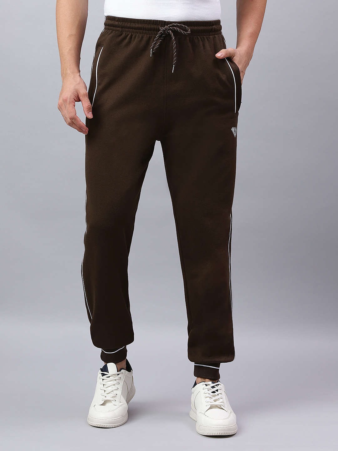 HOSIERY BOTTOM RIB TRACKPANT CORD PIPING