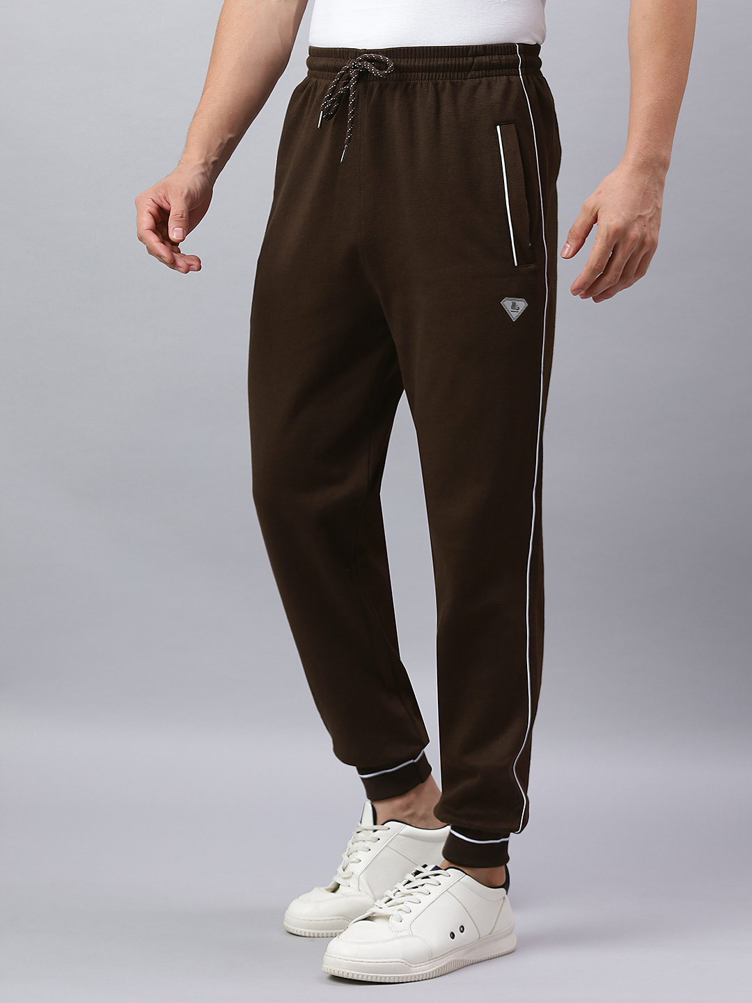 HOSIERY BOTTOM RIB TRACKPANT CORD PIPING