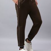 HOSIERY BOTTOM RIB TRACKPANT CORD PIPING