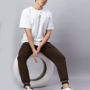 HOSIERY BOTTOM RIB TRACKPANT CORD PIPING
