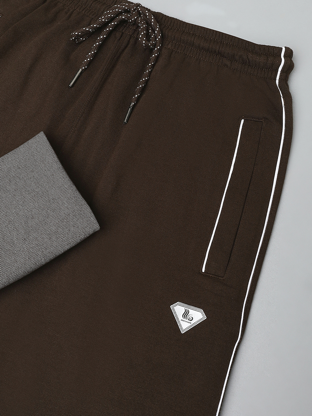 HOSIERY BOTTOM RIB TRACKPANT CORD PIPING