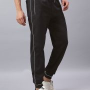 HOSIERY BOTTOM RIB TRACKPANT CORD PIPING
