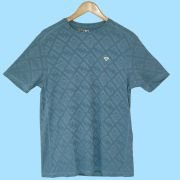 JACQUARD STRETCHABLE POLYESTER T-SHIRT