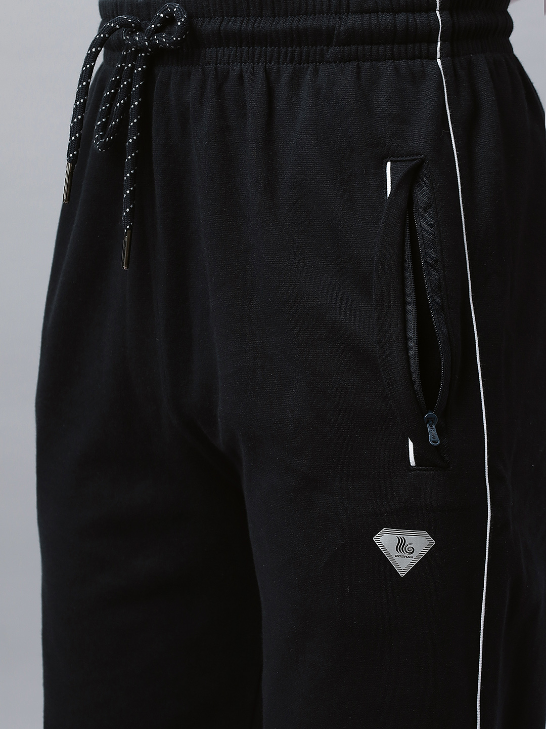 HOSIERY BOTTOM RIB TRACKPANT CORD PIPING