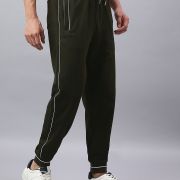 HOSIERY BOTTOM RIB TRACKPANT CORD PIPING