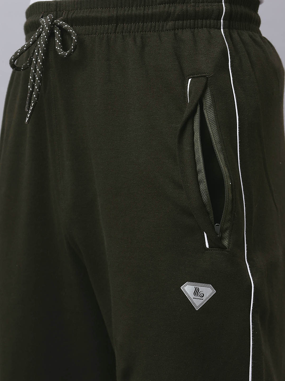 HOSIERY BOTTOM RIB TRACKPANT CORD PIPING