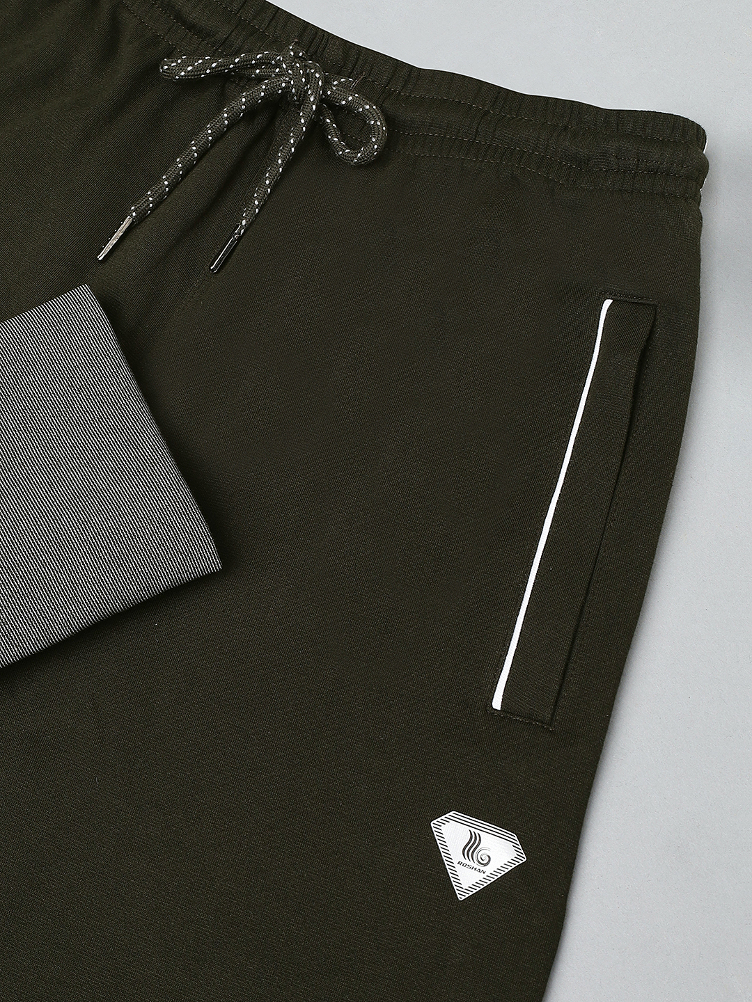 HOSIERY BOTTOM RIB TRACKPANT CORD PIPING
