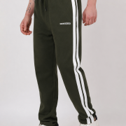 ROSHAN 2 STRIPES HOSIERY TRACKPANTS